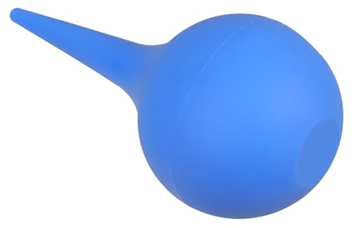 EXAOMBLE Boule De Nettoyage Des Oreilles Douce Et Sûre Bleu Outil Manuel Pratique Pour Élimination Du Cérumen Souffleur Air Portable Soins Efficaces Pour Adultes Et Garçon Fille