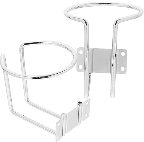 TINEASUR 2pezzi Portabicchieri Nautici Per Barche in Per Auto Camper Yacht e Veicoli Nautici Facile Installazione Attrezzi