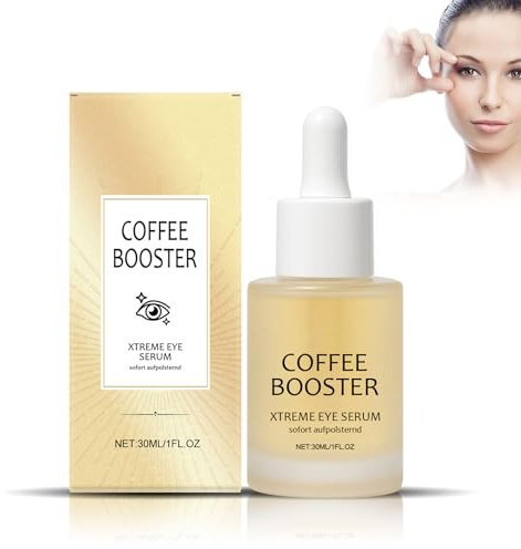 Siero Contorno Occhi Alla Caffeina, Ordinary Caffeine & Hyaluronic Acid Under Eye Serum, Caffeine Eye Serum Per Donne E Uomini, Siero Antietà, Soluzione Per Occhiaie E Occhi Gonfi