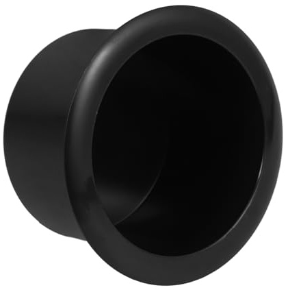 Inserto Portabicchieri per Divano Nero Abs 110×88×60 Mm