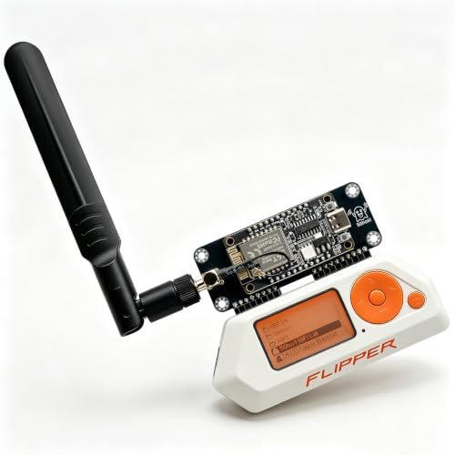 PINGEQUA 5Ghost BW16 Carte compatible avec Flipper Zero Antenne 8 dBi | PINGEQUA Carte Wi-Fi bi-bande 2,4/5 GHz pour Flipper Zero, antenne 8 dBi