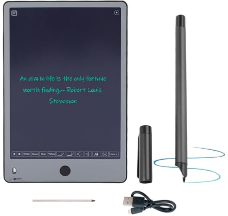 SIXRUN Stylo Numérique Intelligent Tableau D'écriture, Tablette D'écriture Intelligente IA avec Traduction Vocale et Synchronisation, pour Dessiner Gribouiller Prendre des Notes