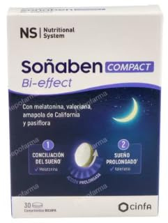 2-pack 1,85 mg tvåskiktstabletter för att somna och upprätthålla vila (30 tabletter) – långverkande – förpackning med 60 st