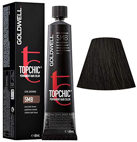 Goldwell Topchic Haarfarbe jadebraun dunkel 5MB, 1er Pack (1 x 60 ml)
