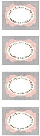 50 Jam Jar Labels on a Roll, Jam Jam Sticker