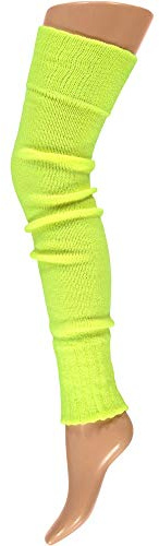 krautwear® Damen Beinwärmer Stulpen Legwarmers Overknees gestrickte Strümpfe 80er Jahre 1980er Jahre