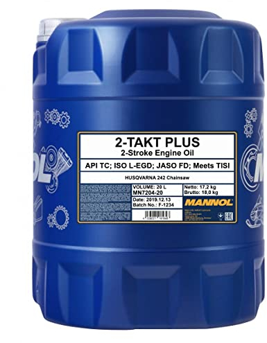 MANNOL 2-Takt Plus Motorradöl 20l Kanister