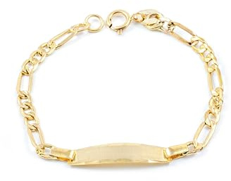 Monde Petit Kinder Armband Gelbgold 9 Karats (375) - Geschenkbox - Garantiezertifikat