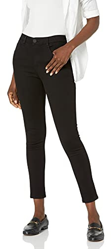 Democracy womens Absolution High Rise Ankle Jeans, Black, 8 US