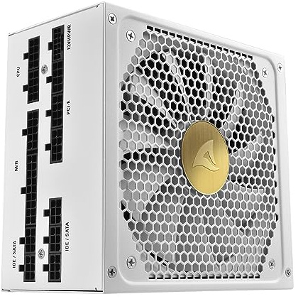 Sharkoon Rebel P30 Gold Alimentatore Per Computer 1000 W 20+4 Pin Atx Atx Bianco (sharkoon Rebel Gold P30 Str?mforsyning)