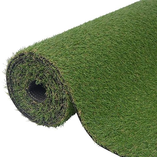Camerina Kunstrasen 1x15 m/20 mm Grün Miniatur Garten Deko,Künstliche Moos Miniatur,Kunstrasen Miniatur Moos