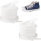 1Hug-0089 Pares de Cordones Planos para Zapatillas de Deporte - Ancho de 20 mm, Resistentes y Estilosos Cordones de Repuesto para Zapatos Deportivos