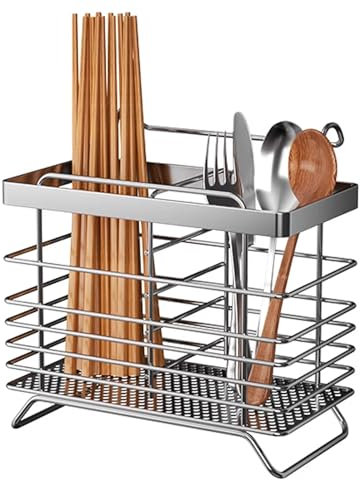 Range-couverts, porte-ustensiles de cuisine pour plan de travail, porte-couverts, panier à couverts, panier à couverts, sèche-couverts, égouttoir pour plan de travail, support de
