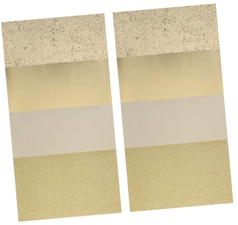 BELLIFFY 8stücke Stoffe Kunstleder Lederblatt Handgemachter Lederstoff Ohrringe Herstellungsblatt Lederstoff Kit DIY Leder Für Schmuck Machen Handwerk Liefert