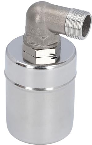 Automatisches Schwimmerventil Zur Wasserstandskontrolle, 304 Edelstahl, Automatische Abschaltung, Mini-Wasserschwimmerventil DN15 für Wassertanks, Wassertürme, Pools,