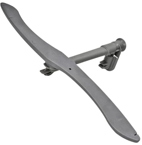SPARES2GO Upper Middle Spray Arm for Logik Dishwasher LDW60B23 LDW60W23 LID60W23