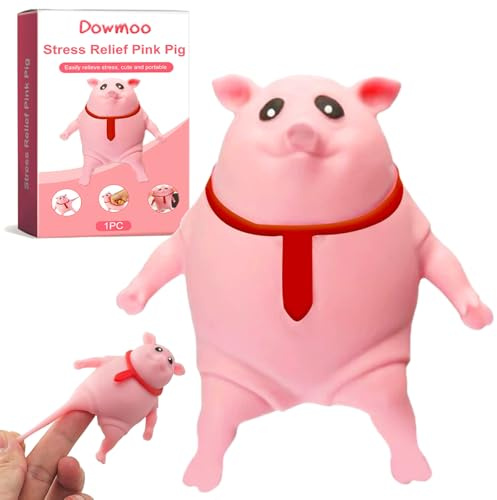 Paw Squishy,Stress Schwein Quetsch Spielzeug,Kreatives Dekompressions Piggy,Schweine Quetschspielzeug Stressbälle,Squeeze Toy für Erwachsene Sensorisches Fidget Spielzeug