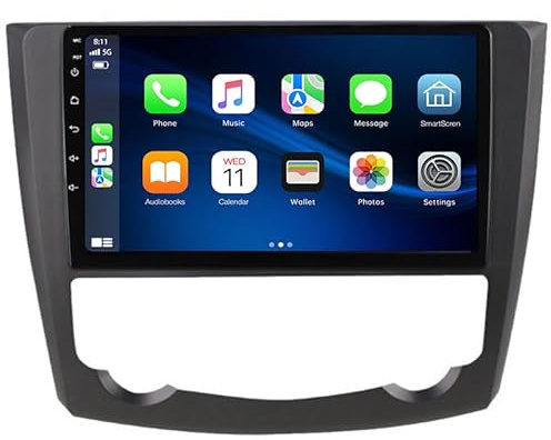 ADDUE For Car Gps Radio Android 14 9 Inch Touchscreen Radio for Kadjar 2015-2017,with Bluetooth USB Wifi Support SWC 1080P TV,with Car Stereo AND Backup Camera,G 8 Core 4G+Wifi 8G+128G