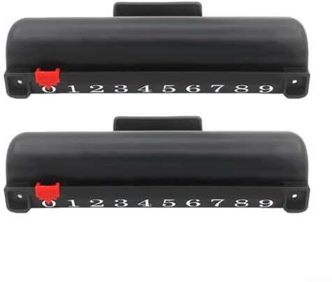 2er Set Air Hockey Tischzähler mit Puckbox für Tischhockey, Kunststoffkonstruktion für zuverlässiges Punkten