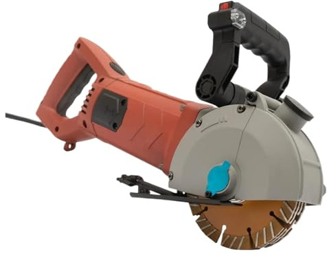 4800W Wall Chaser Electric Slotted Milling Machine with Leakage Protection 6200RPM Router Cutting for Construction Sturdy Construction