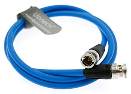 Uonecn HD-SDI Video Cavo Coassiale 12G 75Ohm BNC Maschio a Maschio per Videocamera 4K 1M