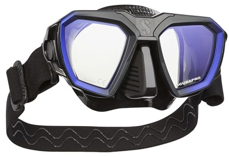 Scubapro D-Mask Tauchmaske mit Montageadapter für Tauchcomputer HUD
