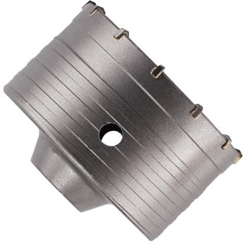 Rennie Tool - 90mm TCT Core Drill Bit for Concrete, Stone, Brick, Paving | Carbide Tipped Circular Hole Saw / Core Drill Hole Cutter. Cuts Concrete, Block, Cement, Stone, Wood, Plastic. M22 Thread
