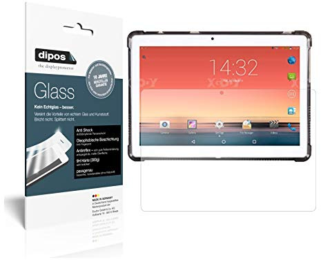dipos 2x Displayschutzfolie 9H matt für XGODY TB01 10.1 Zoll | Antireflex, entspiegelnd, bricht und splittert nicht, kein Echtglas, Anti-Shock, kratzfest, blasenfrei, selbstklebend