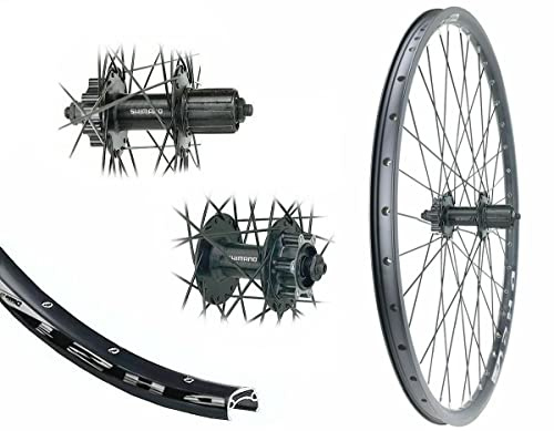 Hinterrad 26 MTB DH21 Disc schwarz Shimano TX506 Scheibenbremse 6 Loch 21-559 26 Zoll