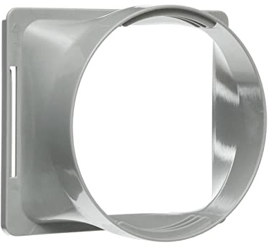 15cm Abluftschlauch Adapter, Fenster Fensteradapter Adapter, Klimaanlagen Abluftrohrverbinder Schlauchadapter Abluftkanal Schnittstelle (Quadratisch)