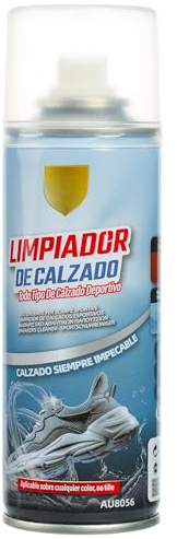 Etrexonline Spray Limpiador de Zapatillas Premium para Todo Tipo de Materiales - Cuero, Cuero Sintético, Lona y Más - Fórmula Natural, Incolora y Versátil - 200ml
