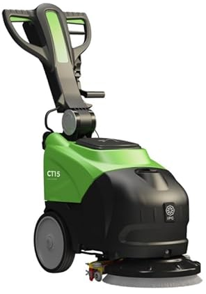 IPC LAVASCIUGA PAVIMENTO CT15 B35+BATTERIA EXIDE GRIGIO/VERDE