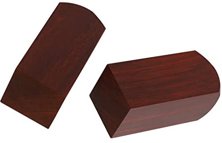 Tofficu 2stücke Holzstempel Aus Rotem Sandelholz Praktisches Für Scrapbooking Und -projekte Glatte Druckfläche Komfortable Handhabung Sicher Und Langlebig