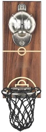 Qusedwey Basketball Bottle Opener, Wall Mounted Can Opener, Beer Bottle Opener, Kitchen Gadgets Bar Supplies