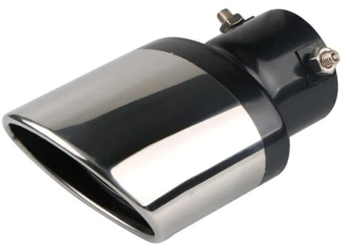 Auspuffblende Für Opel Für Mokka Für Corsa D Für Astra G J H Für Insignia Für Vectra Universal-Auspuffrohrabdeckungen Aus Edelstahl Für Autos Auspuffendrohr(Straight)