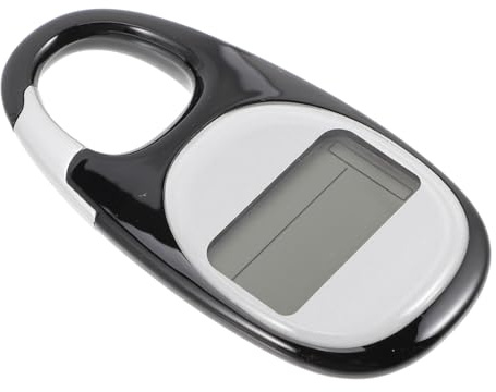 MUELODSIC Podomètre Professionnel Portable avec Écran Compteur de pour Marche Randonnée Compteur de Poche Facile à Utiliser