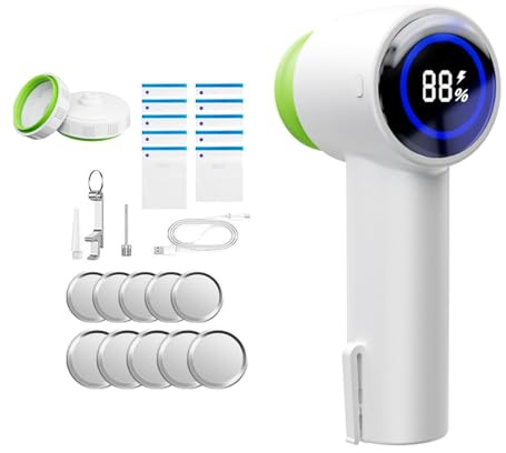 SHYYOULQE Herramienta de envasado al vacío eléctrica pequeña selladora al vacío para ahorrar alimentos, máquina de sellado portátil, adecuada para todos los alimentos, sellador de tarros de