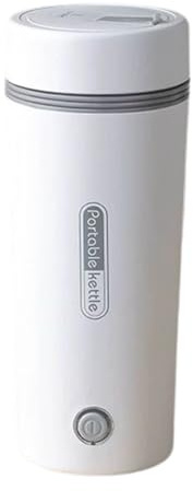 Jnchdghwa Hervidor Eléctrico Portátil de 350ml Calentador de Agua Mini para Té, Leche y Bebidas para Oficina, Hotel, Camping, Enchufe B EU