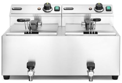 HENDI 209301 Friteuse Mastercook avec robinet de vidange