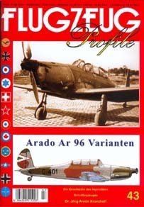 FLUGZEUG Profile Nr. 43 Arado Ar 96 Varianten