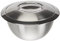 Weis - Ciotola termica con coperchio, diametro interno 16 cm, acciaio INOX, argento, diametro esterno 20 x 20 x 12 cm, 1 litro