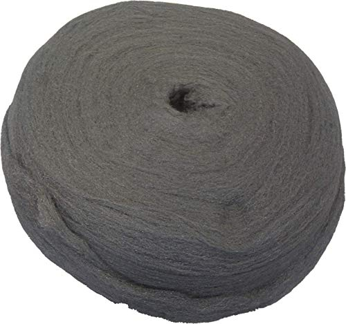 Lana de Acero Bobina 2,5 kg, Pulidora Suelos Lana de Acero Lisa 00, Lisa 000 y Extrafina 00000 para Abrillantador suelo Terrazo con una Restauración Premium Ideal para Muebles y Antigüedades AKRON