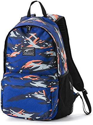 PUMA Rucksack Academy Backpack, Peacoat-Camo All over print, OSFA, 74719