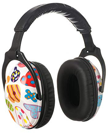 PROTEAR Kids SNR 28Db Riduzione Del Rumore Protezione Per Orecchie Cuffie Di Sicurezza, Protezione Per Le Orecchie Regolabile Per Bambini(Lettera)