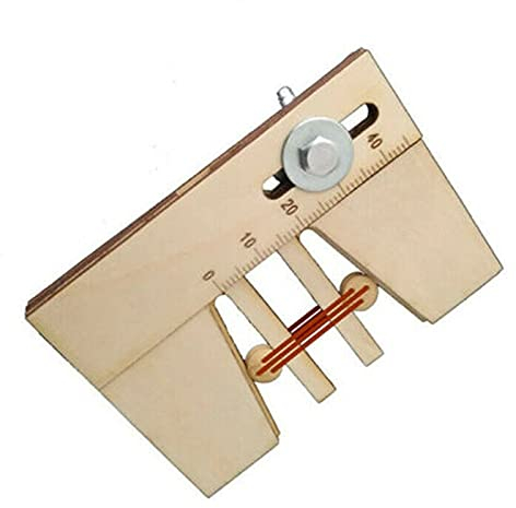 Uadme Kit per Modellismo Navale, Strumento di Ormeggio Ausiliario in Legno Dead Eyes, Regolabile Fix Strumenti di Ormeggio Manuale, Pratico Modello di Nave