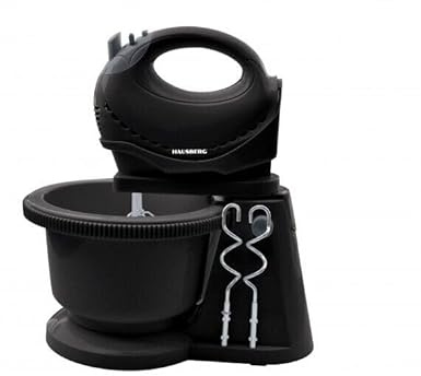 HAUSBERG MIXER ELETTRICO CON CIOTOLA HB-3519AB SBATTITORE 2LITRI 300W (NERO)