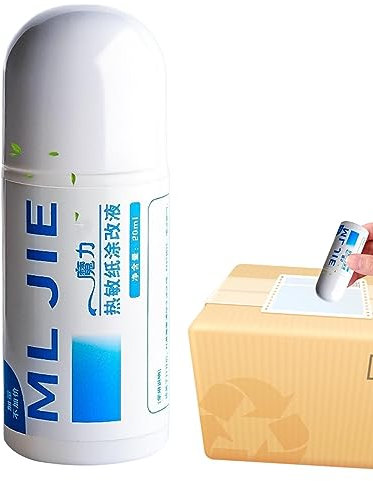 Ristyur Identitätsschutzflüssigkeit - Datenkorrekturflüssigkeit ohne Spuren | Home Offices Dokumente Korrekturflüssigkeit für Identität, Lieferadresse, Steuerdokumente