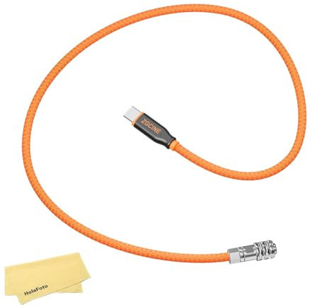 ZGCINE USB-C PD to BMPCC Power Cable for Blackmagic Pocket Cinema Camera 4K 6K, for BMPCC 4K 6K- Length: 60CM/1.97FT