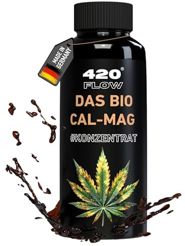 420Flow CalMag - Calcium- und Magnesium Dünger für Cannabis, Optimaler Nährstoff Amino Boost, Verhindert Mangelerscheinungen, Essenzielles Grow Set (1000ml)