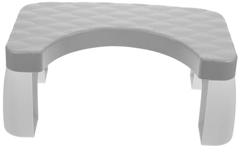 SEWOART Toilettenhocker Aus Kunststoff Mit Rutschfester Unterseite Ergonomischer Badezimmerhocker Für Erwachsene Und Kinder